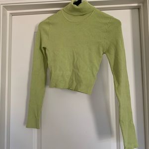Forever21 green turtleneck